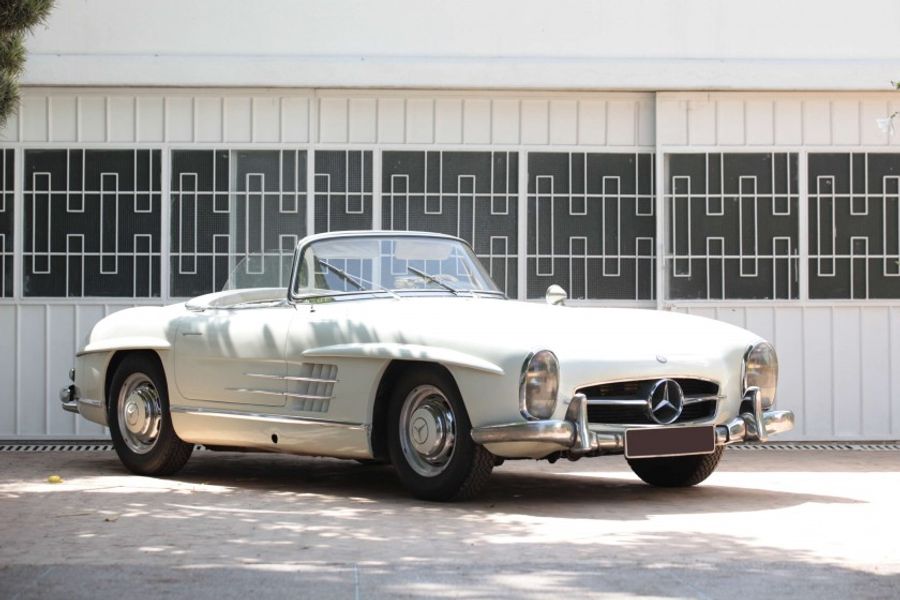 1957 Mercedes-Benz 300 SL roadster at Artcurial Sale